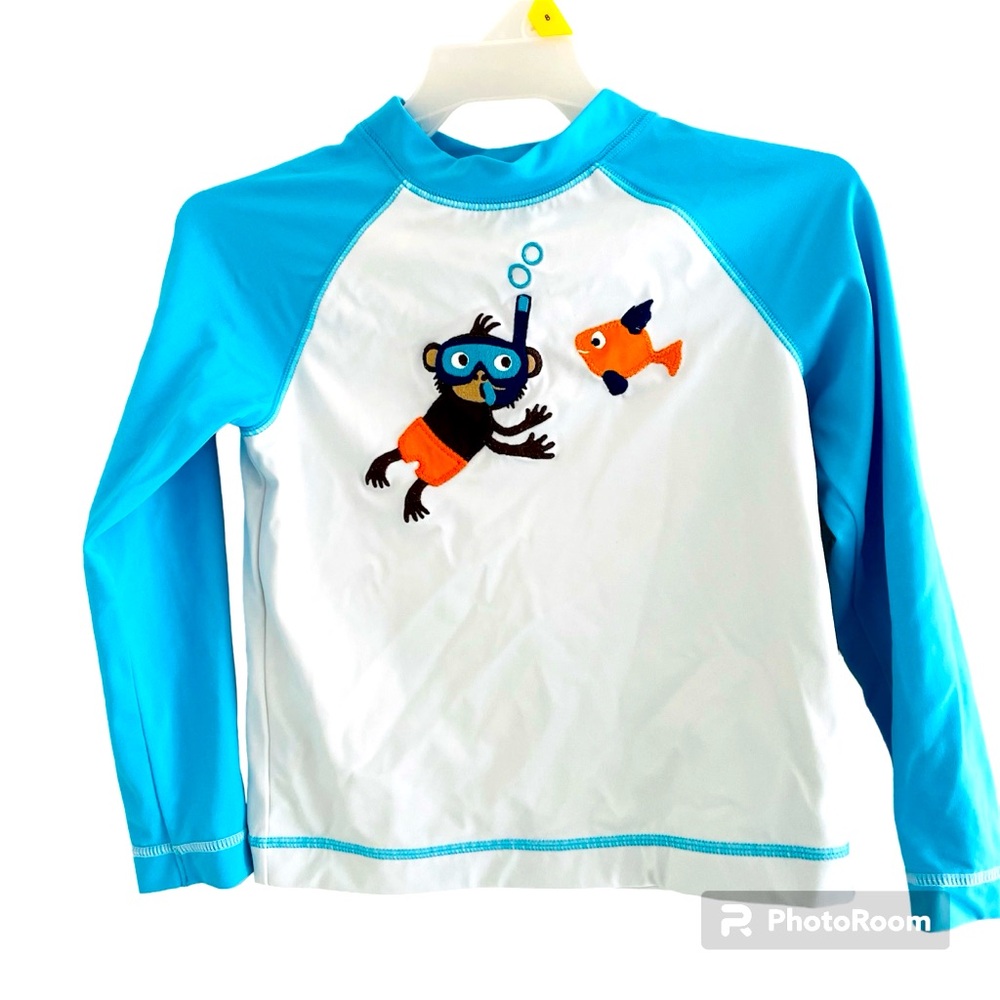 Gymboree Boys Long Sleeve Rashguard 5T